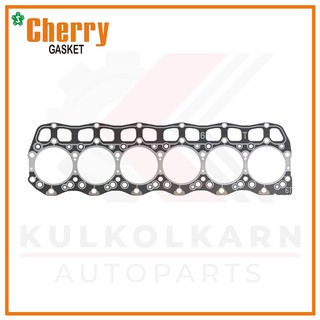 CHERRY ปะเก็นฝาไฟ MITSUBISHI FN516/7, FN526/7 เครื่อง 6D16-T (S0117F)