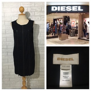 ชุดเดรสสั้น  มือสอง  Brand : DIESEL