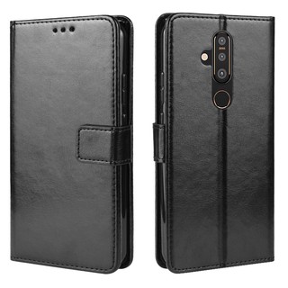 เคส Case for Nokia G60 G50 5G G22 G20 G10 C10 C20 C12 C21 C22 C32 1.4 3.4 5.4 เคสฝาพับ เคสมือถือ Mobile Phone Casing Covers Cases Soft TPU Shell With Card Slots Leather Case Flip Cover Wallet เคสฝาพับ เคสเปิดปิด