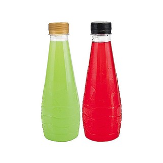 ขวดโบลิ่ง PET สีทอง/ดำ ขนาด 330 มล. แพ็ค 40 ขวด/Aroma Gold / Black PET Bowling Bottle Size 330 ml. Pack of 40 bottles.