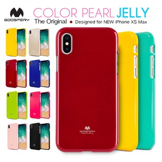 Mercury เคสซิลิโคน iPhone XS Max  เคสแบบนิ่ม Goospery Pearl Jelly Case