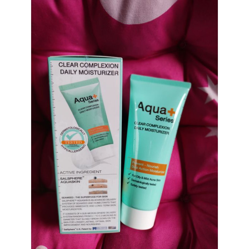 Aqua plus Series Clear Complexion Dairy Moisturizer 50 ml.