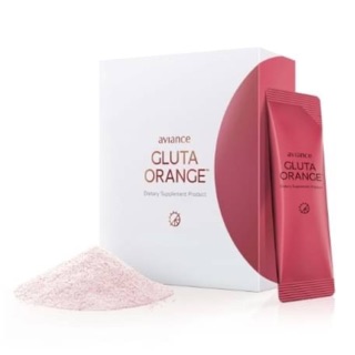 อาวียองซ์ กลูตาไธโอน - ออเร้นจ์ Aviance Gluta Orange จาก Unilever Life น้ำหนักสุทธิ 75 กรัม (5 กรัม x 15 ซอง)