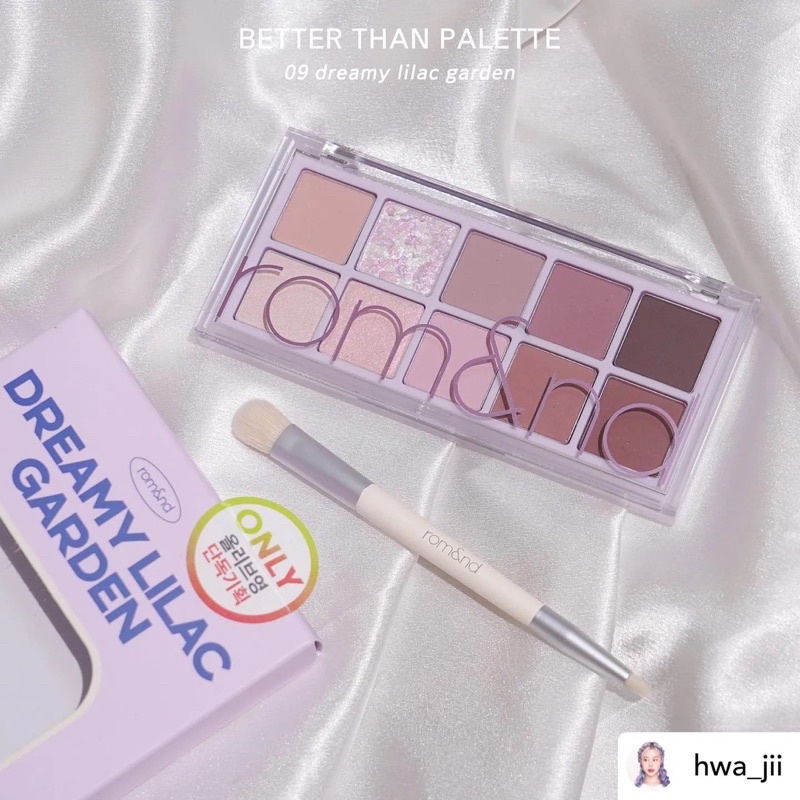 (Preorder) NEW romand Better than palette no.9 Dreamy lilac garden