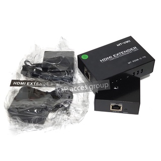 Extender LAN Cat5e / Cat6 HDMI to LAN MT-VIKI (135M) MT-ED06-C ของแท้ 100%