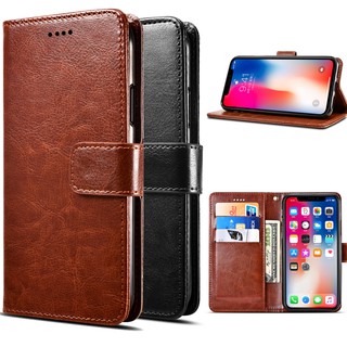 เคสหนังเคสโทรศัพท์มือถือหนัง Pu สําหรับ Samsung A 7 A 9 J 4 J 6 J 8 J 7 2018 J4 Plus J6 Plus Note 9 A 9 A 8