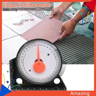 [Am] เครื่องมือ Inclinometer โปรแทรกเตอร์วัดมุมยาวสําหรับวิศวกรรม