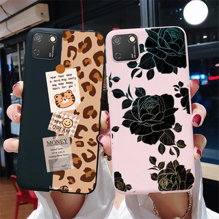 เคสโทรศัพท์ซิลิโคน TPU แบบนิ่ม ลายการ์ตูนดอกไม้ สําหรับ Huawei Y5P 2020 DRA-LX9 Y5P Y 5P