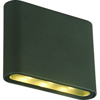  โคมไฟติดผนังภายนอก LED 6 W. ZAMBA รุ่น 19101 ขนาด 11.5 x 3 x 9 ซม. สีดำ Exterior Wall Light LED 6 W. ZAMBA Model 19101