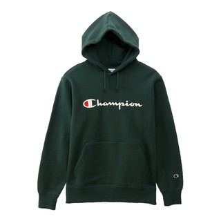 เสื้อกันหนาว มีฮู้ด พิมพ์ลาย CHAMPION สกรีนลาย ของแท้