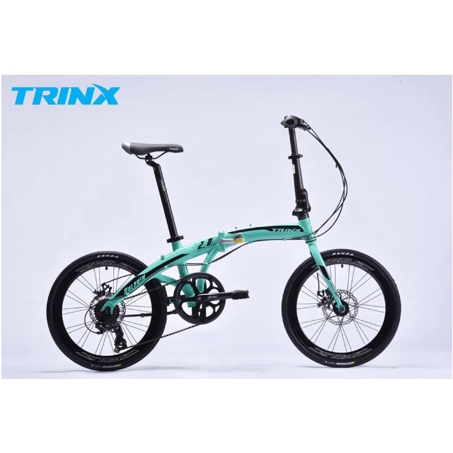 จักรยานพับได้ TRINX DOLPHIN 2.1 เฟรมอลูมิเนียม ดิสน้ำมัน เกียร์ 7Sp