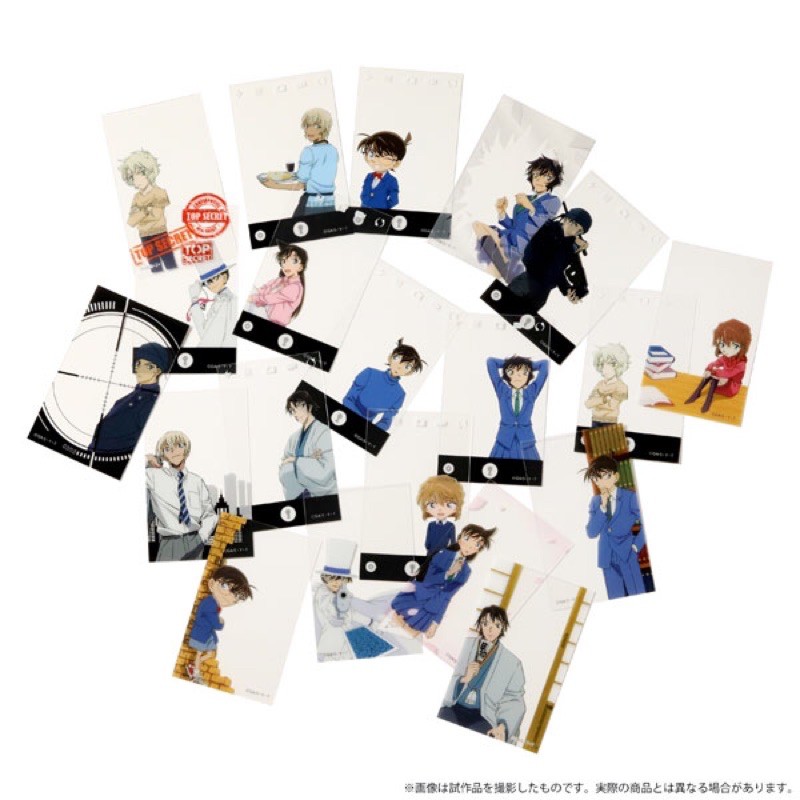Detective Conan Share Memo Recollection 10Pack BOX Shinichi Ran Haibara Akai Amuro Kid โคนัน ธีม เฟรมรูป อากาอิ อามุโร่