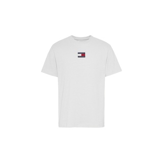 TOMMY HILFIGER เสื้อยืดชาย รุ่น DM0DM10925 YBR สีขาว