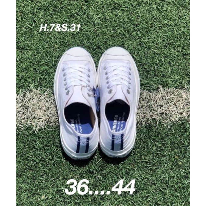 รองเท้าผ้าใบ converse jack สินค้าพร้อมส่งภาพอุปกรณ์