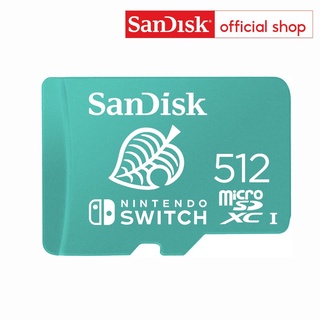 SanDisk microSDXC for the Nintendo Switch 512GB (SDSQXAO-512G-GNCZN)