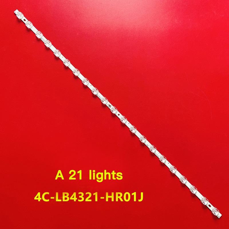 1 PC backlight สําหรับ TCL 43 นิ้ว 43P725 43P726 43P727 43F8F 43L8F 43A820 led backlight strip plug 