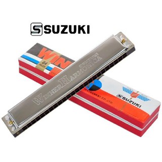 ฮาร์โมนิก้า/เมาท์ออแกน SUZUKI รุ่น WINNER Harmonica ขนาด 16 ช่อง / 24 ช่อง คีย์ C