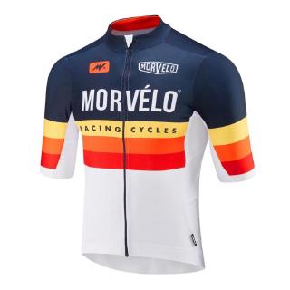 เสื้อปั่นจักรยาน Bicycle Clothes Men MORVELO Cycling Jersey Shirt Daytona NTH SERIES SS Jerseys Cycling Mountain Bike Motorcycle Motocross Summer Tops Casual Apparel