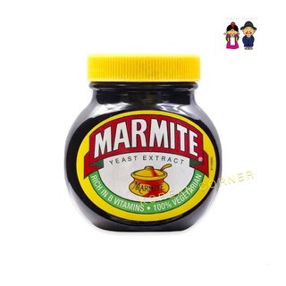 MARMITE มาร์ไมท์ ทาขนมปังปิ้ง ใช้ปรุงอาหาร มังสวิรัติ เจ วิตามินบีสูง จากอังกฤษ Vegan Vegetarian Spread from UK