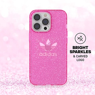 ADIDAS PROTECTIVE CLEAR CASE FOR IP 13 PRO (GLITTER PINK)