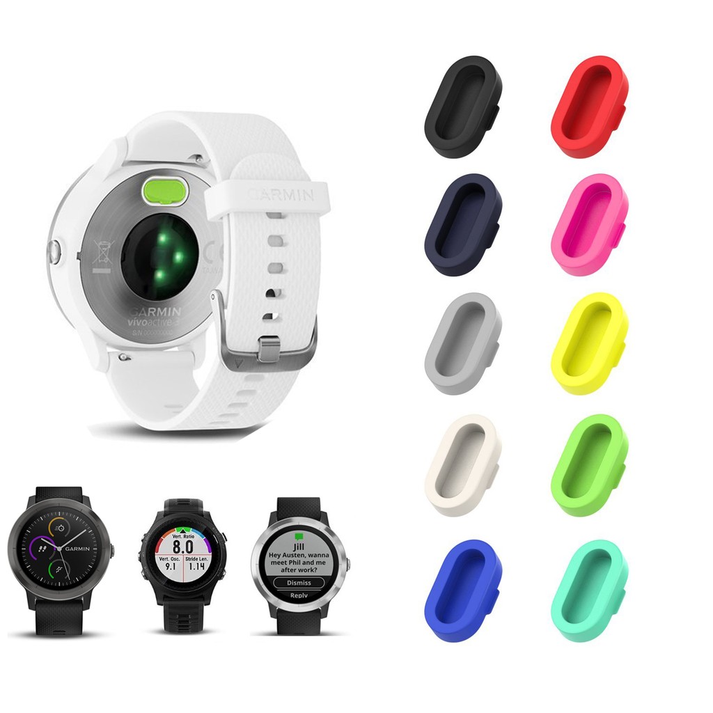 ซิลิโคนกันฝุ่น สําหรับ Garmin Vivoactive 3 4 5 6 Active 5 Instinct E 2 2x 3 venu 2 plus venu 2 2s 3 3s Forerunner 935 945 955 965 265 255 255S 265S 245 245M 645 645M 55 158 165 Fenix 5 6 7 8 5S 6S 7S 5X 6X 7X Tactix7 8