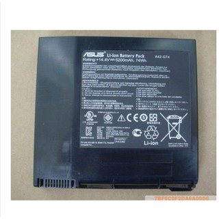 Battery Notebook Asus A42-G74 Series 8Cells 14.4V 74Wh 5200mAh ประกัน1ปี