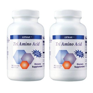 LYNAE Tri Amino Acid Vitamin USA ไลเน่ ไตรอะมิโน 100 แคปซูล x 2 ขวด