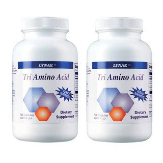 LYNAE Tri Amino Acid Vitamin USA ไลเน่ ไตรอะมิโน 100 แคปซูล x 2 ขวด