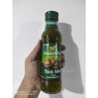 ซอสมิ้นท์สำหรับจิ้มสเต๊ก ฟาว์เท่น 250 กรัม Fountain Thick Mint Sauce 250 g