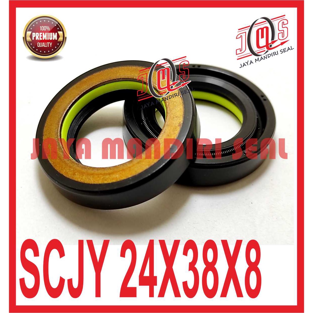 ซีลน้ํามันพวงมาลัยพาวเวอร์ SCJY 24x38x8 24-38-8 24*38*8