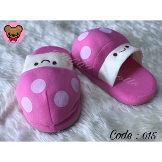 รองเท้า Slippers หัวตุ๊กตา(No.015)#มีบริการเก็บเงินปลายทาง