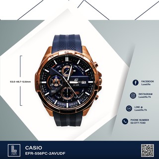 นาฬิกาข้อมือ casio รุ่น EFR-556PC-2AVUDF