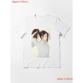 Appes Store 2021 IU - Ponytail Essential T-Shirt ลีจีอึน Lee Ji Eun IU เสื้อยืดพิมพ์ลาย