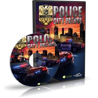 แผ่นเกมคอม City Patrol Police เกมจำลองเป็นตำรวจ