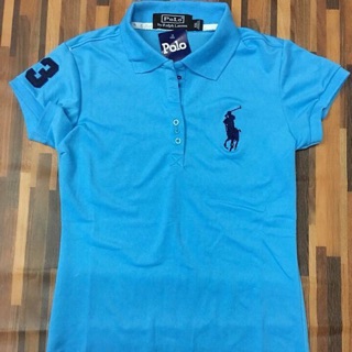 เสื้อคอปกโปโลฟ้าอ่อน-เข้ม เสื้อครอบครัว เสื้อทีม เสื้อคู่