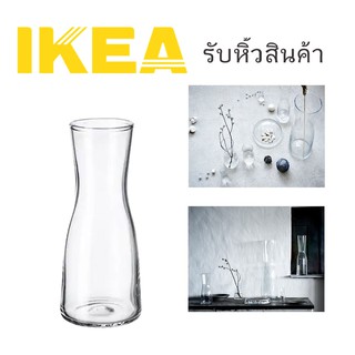 🌈รับหิ้วสินค้า IKEA🌈 TIDVATTEN ทิดวัตเต็น แจกัน, แก้วใส14 ซม.