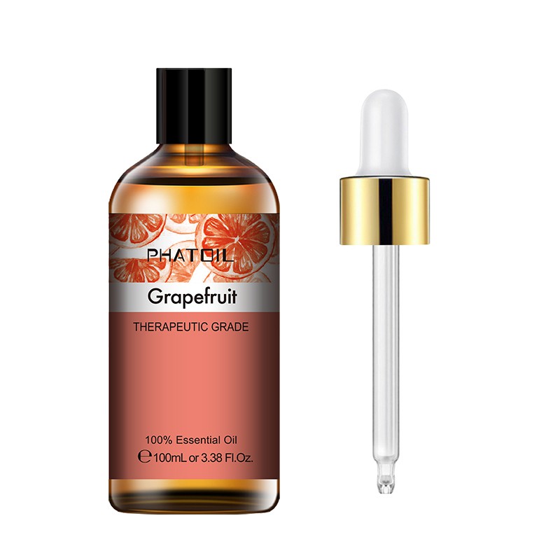 PHATOIL 100ml Natural Grapefruit Essential Oil Improve Obesity Edema