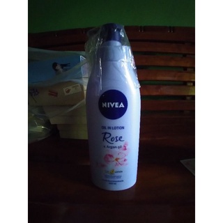 นีเวีย ออยล์ อิน โลชั่นบำรุงผิวกาย โรส แอนด์ อาร์แกน ออยล์ 400 มล. 1ชิ้น NIVEA NIVEA Oil In