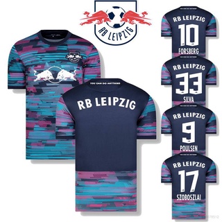 เสื้อกีฬาแขนสั้นลายทีมฟุตบอล Rb Leipzig F.C. 2021-2022 Plus # สําหรับผู้ชาย