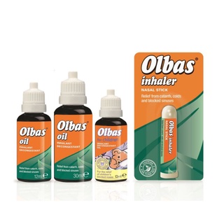 (พร้อมส่ง exp Jun 2025) Olbas Oil น้ำมันหอมระเหย ช่วยลดอาการคัดจมูก