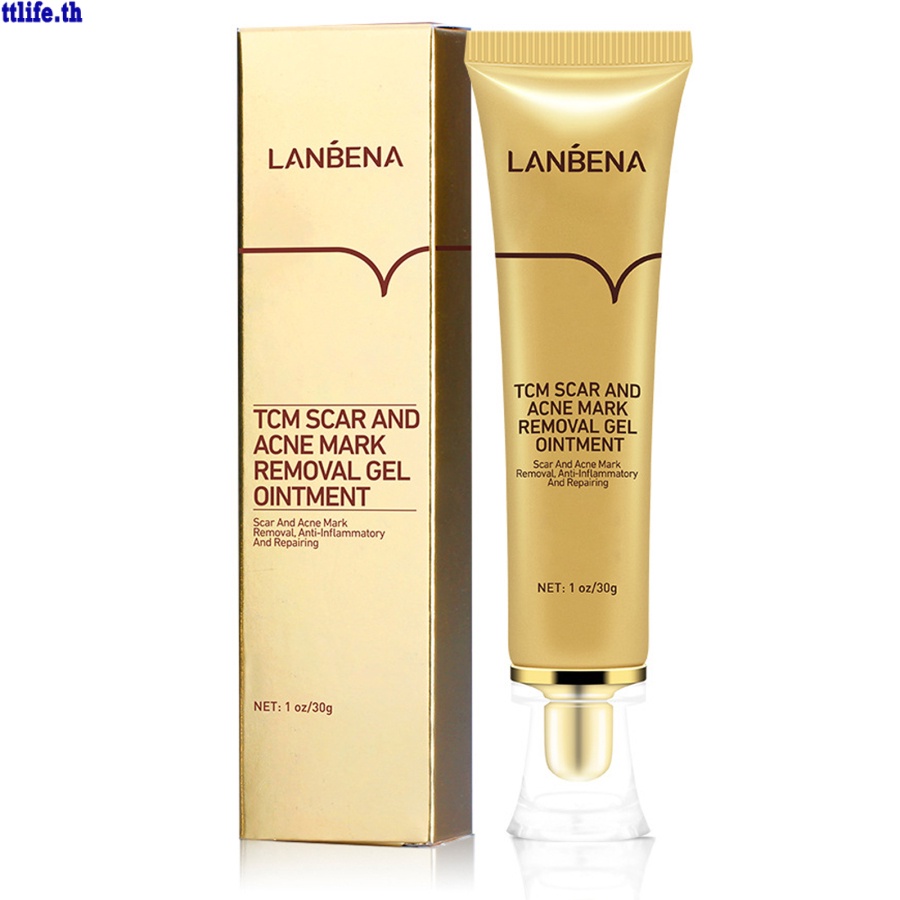 【ANDES】LANBENA TCM Scar-Removing Acne-Printing Gel Ointment Scar Repair Cream, Smoothing, Whitening, Moisturizing Skin Care 30g