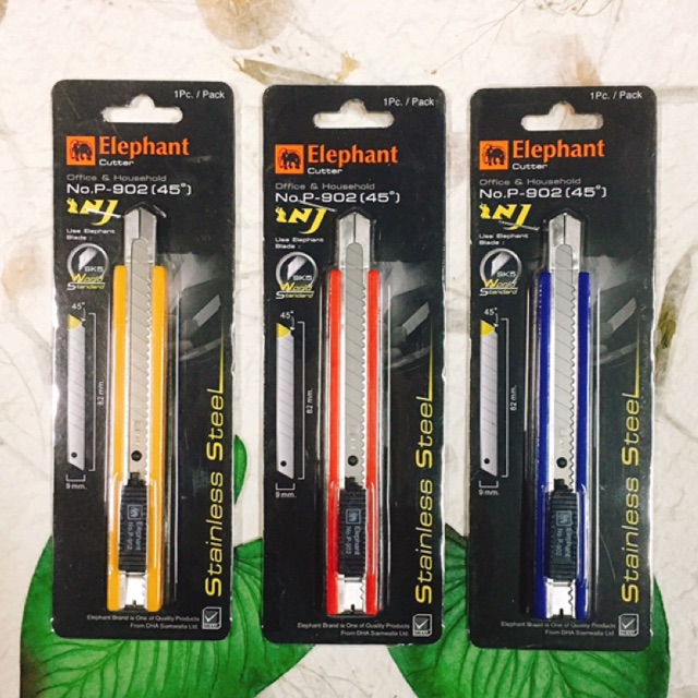 คัตเตอร์ มีดคัทเตอร์ Cutter ตราช้าง รุ่น P-902