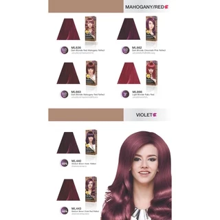 Molly Organic Product Color Cream มอลลี่ คัลเลอร์ ครีม ครีมย้อมผม 100 ml.