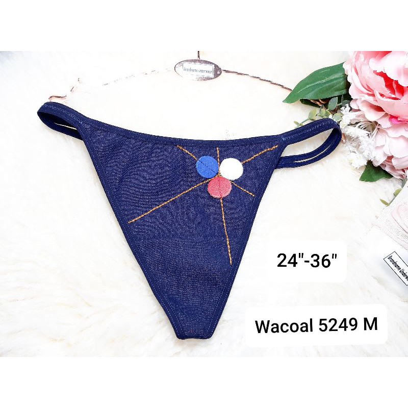 Wacoal (วาโก้) Size xS-M ชุดชั้นใน/กางเกงชั้นในทรงจีสตริง(G-string) 5249