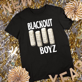 ผ้าฝ้ายคอกลมเสื้อยืด พิมพ์ลาย Blackout Z Xanax ของขวัญfrom S-4XL