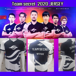 เสื้อทีม E-sport  dota 2  team secret