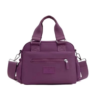 SAMBAG#25833 Single Shoulder Crossbody Bag Middle-aged Women Hand Bag Mother Style Nylon Multi-Layer