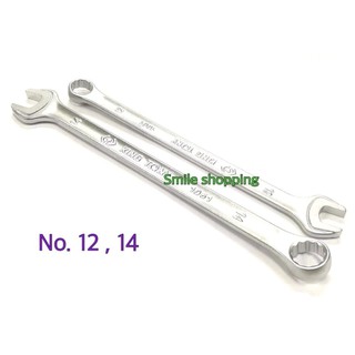 KINGTONY NO 12 mm ,14 mm ULTRA-LIGHT LONG Combination Wrenches ประแจแหวนข้างปากตายI-Beam NO 12,14 ยาวพิเศษ#696