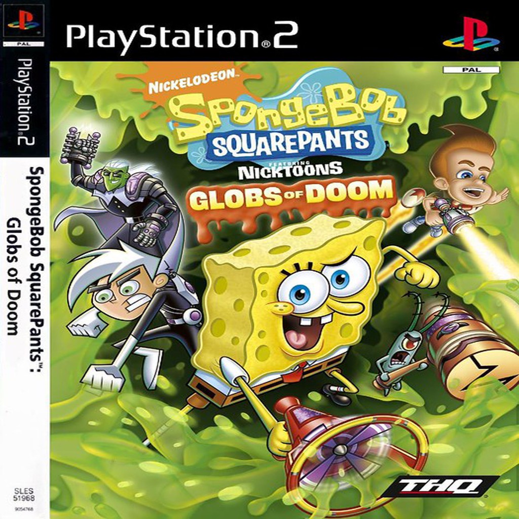 Nickelodeon SpongeBob SquarePants featuring Nicktoons - Globs of Doom ...