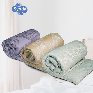  Synda ผ้านวมเย็บติดผ้า Tencel 100% นุ่มลื่นเย็นสบายคละลาย ทอ 500 เส้นด้าย